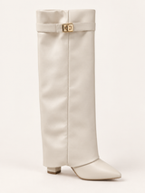 Ivory Faux Leather